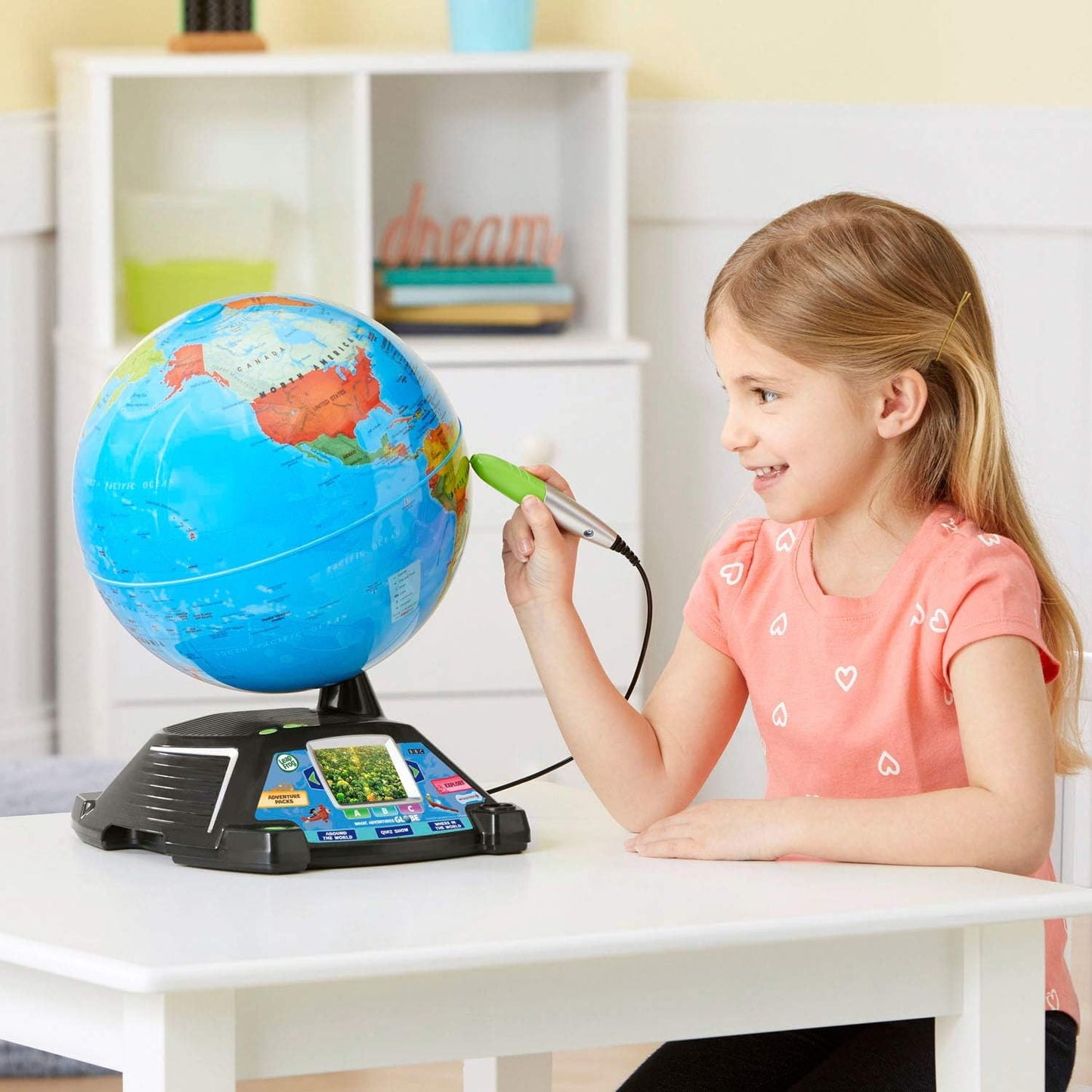 Zaivanta Magic Adventures Globe – Interactive Educational Learning Globe for Kids, STEM Geography Toy (Frustration-Free Packaging)